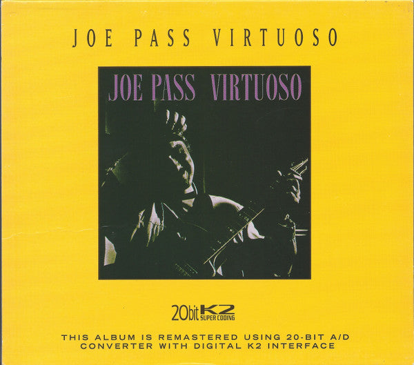 Joe Pass : Virtuoso (CD, Album, RE, RM, 20b)